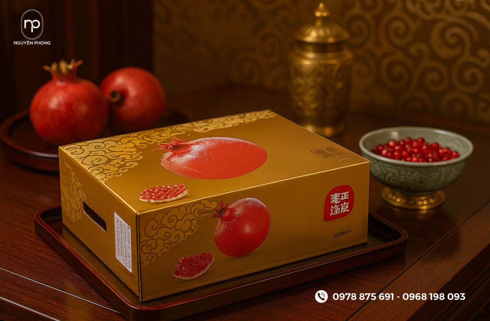 Báo giá in thùng carton đựng lựu